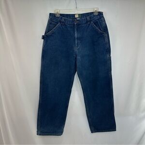 Vintage Wear Guard Cargo Lined Jeans Men’s 36x34 Baggy Cotton Blue